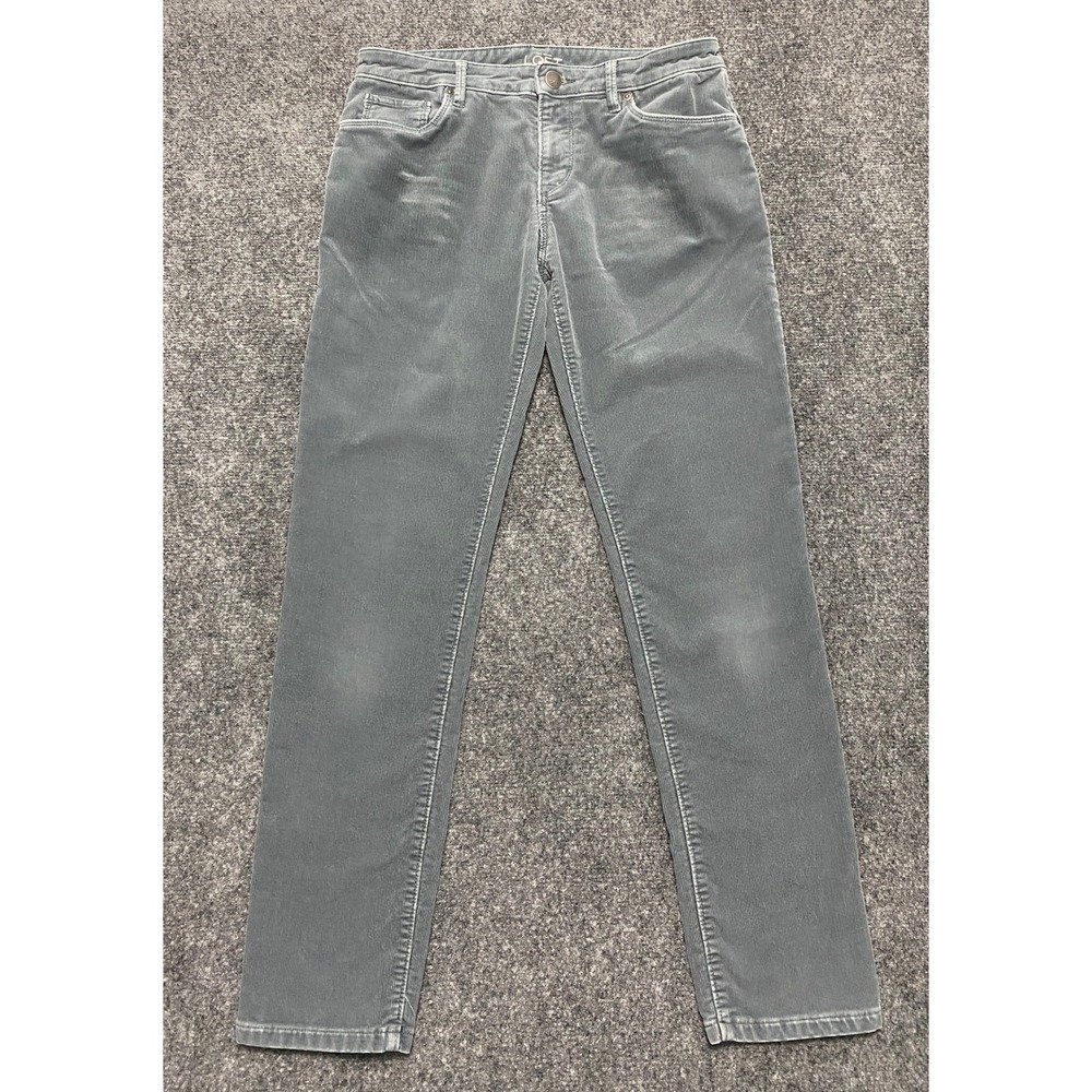 Ann Taylor Loft Corduroy Pants Women's Size 27‎ Grey Relaxed Skinny